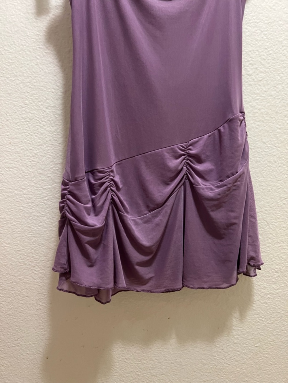 Edikted Strapless Lilac Tube Festival Mini Dress with Side Tie - Picture 7 of 9